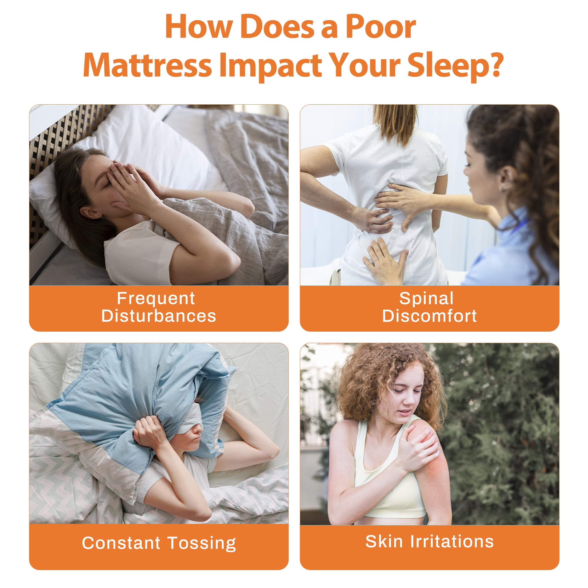 King Size Mattress in a Box, 14in King Mattress, Memory Foam Mattress with Cooling Gel, Pocket Springs for Motion Isolation