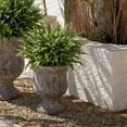 thumbnail image 2 of Safavieh Remy Antique Brown Ficonstone Plant Pot, 2 of 7
