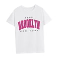 thumbnail image 4 of Camiseta para mujer, ropa de verano, camiseta básica para deportes, desplazamientos, trabajo, regalo para mujer, 4 of 7