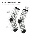 thumbnail image 3 of Disketp Happy Football Unisex Mid-Calf Socks Lightweight Breathable Ventilation Ankle Socks, 3 of 7