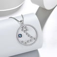 thumbnail image 6 of Capricorn Zodiac Necklace Pendant Women Jewelry Birthday Gift Mystic Topaz 925 Silver, 6 of 8