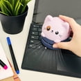 thumbnail image 5 of Wrapables Mini Portable USB Desktop Vacuum, Lilac Kitty, 5 of 6