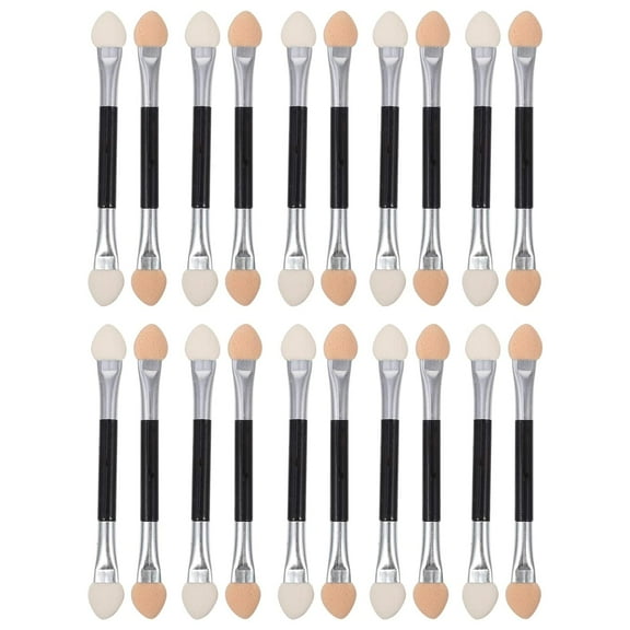 20pcs Latex Eye Shadow Stick Sponge Eye Shadow Double-ended Eyeshadow Applicator Make up Sponges for Face Makeup Sponge Eyeshadow Sponge Tip Applicators Comestic Applicator