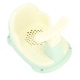 thumbnail image 1 of Asiento De Baño Para Bebés Asiento De Baño Para Bebés Asiento De Baño Para Niños Pequeños Con Botón De Agua Y Respaldo Ajustable 4 Ventosas Para Mayor Seguridad Se, 1 of 7