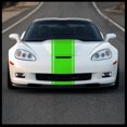thumbnail image 3 of Sticker Connection | Racing Stripes | Hood Rally Vinyl Race Stripes | (12"x72", Lime Green), 3 of 4