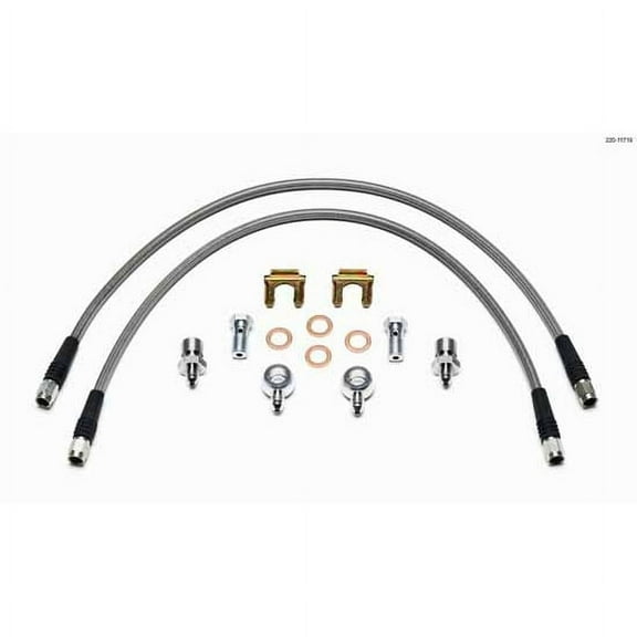 Wilwood Flexline Kit D52 Caliper 22in w/ Banjo 7/16-20