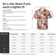 thumbnail image 5 of Balery Tulips Flowers Camisas hawaianas de manga corta para hombre, camisas playeras de corte holgado, camisas de vacaciones con botones,Small, 5 of 7