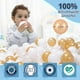 thumbnail image 5 of Bolas para Piscina de Pelotas STARBOLO Perla Oro Plástico 100 Piezas para Niños, 5 of 9