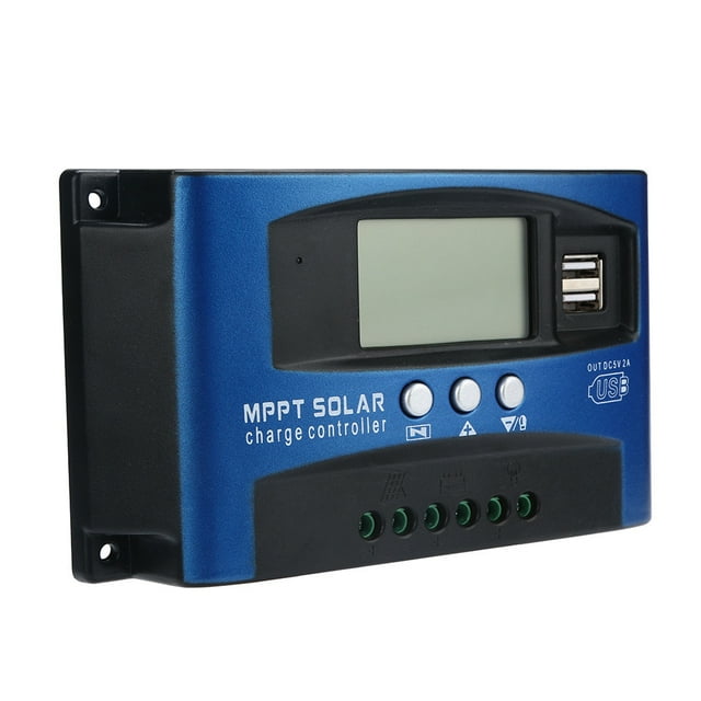 Leutsin 100A MPPT Solar Panel Regulator Charge Controller 12V/24V Auto Focus Tracking