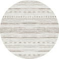 thumbnail image 3 of VUNATE 5'x5' Round Rugs for Living Room Washable Rugs Boho Moroccan Area Rug Soft Neutral Geometric Bohemian Carpet Distressed Indoor Rug for Bedroom Dining Room Office Foldable Nonslip Rug Coffee, 3 of 5