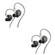 thumbnail image 2 of Tholdsy Auriculares con cable Auriculares portátiles de 3,5 mm Auriculares estéreo para caminar Teléfono inteligente Auriculares manos Negro Regular 2Conjunto, 2 of 6
