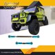 thumbnail image 2 of Brazo de enlace de dirección de la dirección de metal Termina Termina 1/12 Crawler Escalada Modificación de camiones Reemplazo de piezas de actualización para MN D90 99S Azul 2 piezas Speravity FN001386-03, 2 of 7