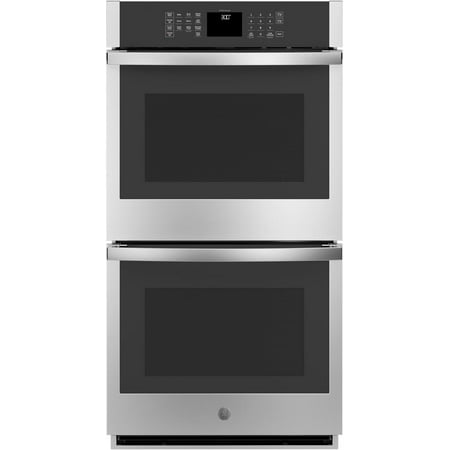 JKD3000SNSS 27 Double Wall Oven with 8.6 cu. ft. Total Capacity Self Clean WiFi Connectivity Sabbath Mode Delay Time Electronic Controls in Stainless Steel