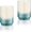 Gray drinking glass, variant on Colored Ribbed Coupe Glasses Set of 2, 13.5oz Gray Martini Glasses with Turquoise Stem, Glass, Hand Blown Glassware for Espresso Martini, Margarita, Champagne, Bar&