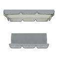 thumbnail image 2 of Outdoor Swing Cushion 3 Seater Swing Chair Cushion Waterproof Swing Seat Pads, 2 of 5