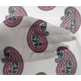 thumbnail image 4 of oneOone Viscose Chiffon Fabric Paisley Block Print Fabric BTY 42 Inch Wide, 4 of 4