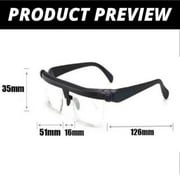 Adjustable Glasses Variable Focus For Reading Distance Vision Eyeglasses
