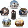 thumbnail image 4 of Paquete de 3 hervidores plegables para deportes al aire libre de 700 ml, sin Bpa, reutilizables, a prueba de fugas, botella de agua potable plegable, portátil para acampar, hacer deportes o, 4 of 5
