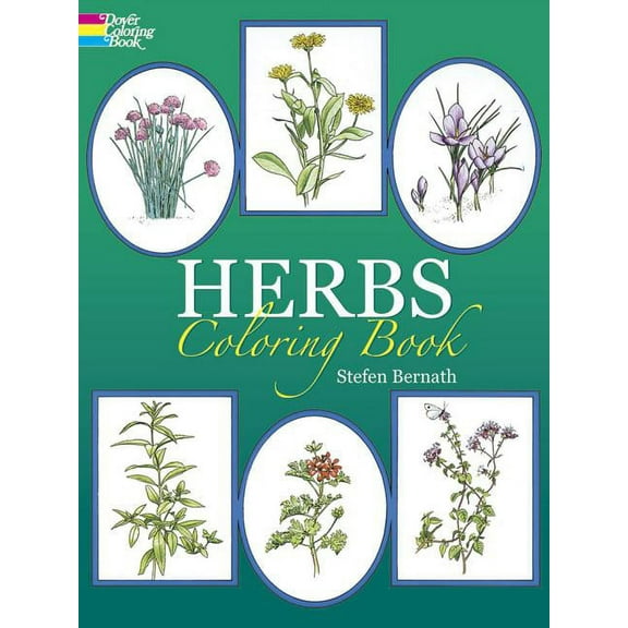 Dover Nature Coloring Book: Herbs Coloring Book (Paperback)