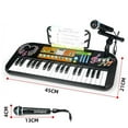 thumbnail image 2 of Piano digital electrónico portátil para niños, para el hogar, con teclado de 37 teclas, para principiantes, 2 of 12