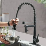 CES High Pressure Kitchen Faucet with Pull Down Sprayer, Single Handle
