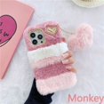 thumbnail image 1 of Fundas de regalo para mujer para Samsung Galaxy A34, A54, A24, A14, A04, A04E, A04S, M13, S23, S22 Ultra, S21 FE, peludas, esponjosas, cálidas, suaves, funda de teléfono de piel qiuyongming unisex, 1 of 2