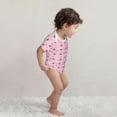 thumbnail image 4 of Yiaed Strawberries Print Infant Climbing Short Sleeve Onesie One-Piece Baby Bodysuit Clothes 0-12 Months -6 Months, 4 of 6