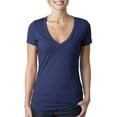 thumbnail image 2 of Women's Deep V-Neck Short Sleeve T-Shirt, 2 of 2
