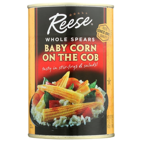 Reese Corn, Baby Corn On The Cob, 15 Oz.