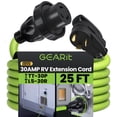thumbnail image 1 of Cable de Extensión GEARit 30A 125V con Bloqueo Giratorio 7.5 m Verde, 1 of 7