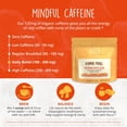 thumbnail image 5 of Happy Healthy Hippie Mushroom Coffee Instant with 125mg Caffeine – Lion’s Mane, Cordyceps, Reishi & Chaga | Adaptogen Nootropic Instant Mushroom Coffee for Energy & Focus | Medium Roast – 30 Servings, 5 of 9