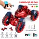 thumbnail image 1 of 4WD RC Car Radio Gesture Induction Spray Music Light Twist High Speed Stunt Remote Control off Road Drift Vehicle Car Model heqiyong LED, 1 of 2