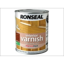 Ronseal - Interior Varnish Quick Dry Matt Medium Oak 750ml