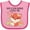 Pink and Fuchsia, variant on Inktastic My Cousins Love Me Little Fox Boys or Girls Baby Bib