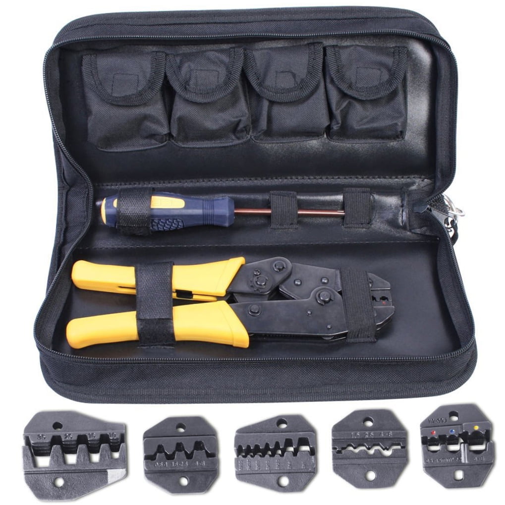 OFFIGAM 1 Set Double Crimp Tool Crimping Pliers Tool in 22*6*1.9in for Electrical Work