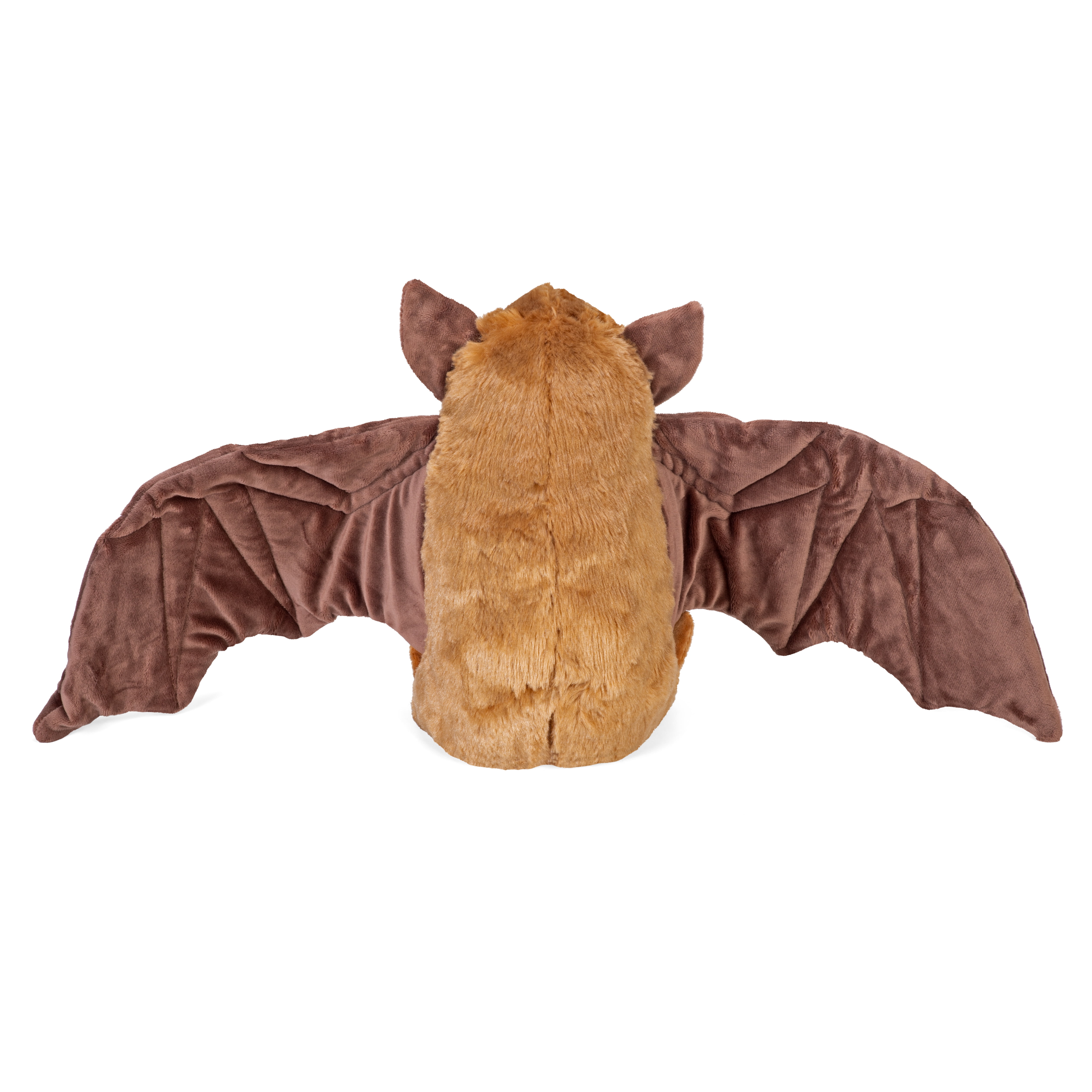 Wild Republic Brown Bat Plush, Stuffed Animal, Plush Toy, Gifts for Kids, Cuddlekins 12 Inches