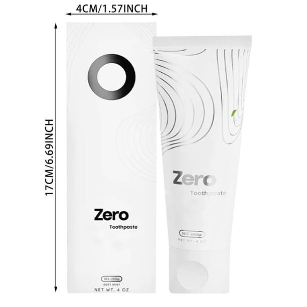 Zero Premium Toothpaste by Something Nice - Dentist Recommended