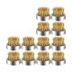 thumbnail image 1 of Paquete de 12 soportes para flores, mini ranas florales redondas Kenzans para arreglos florales, 0,9 pulgadas, 1 of 5
