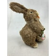 thumbnail image 4 of Easter Sisal Boy Bunny Holding Basket, 4 of 7