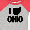 thumbnail image 4 of Inktastic I Love Ohio with State Silhouette Boys or Girls Baby Bodysuit, 4 of 5