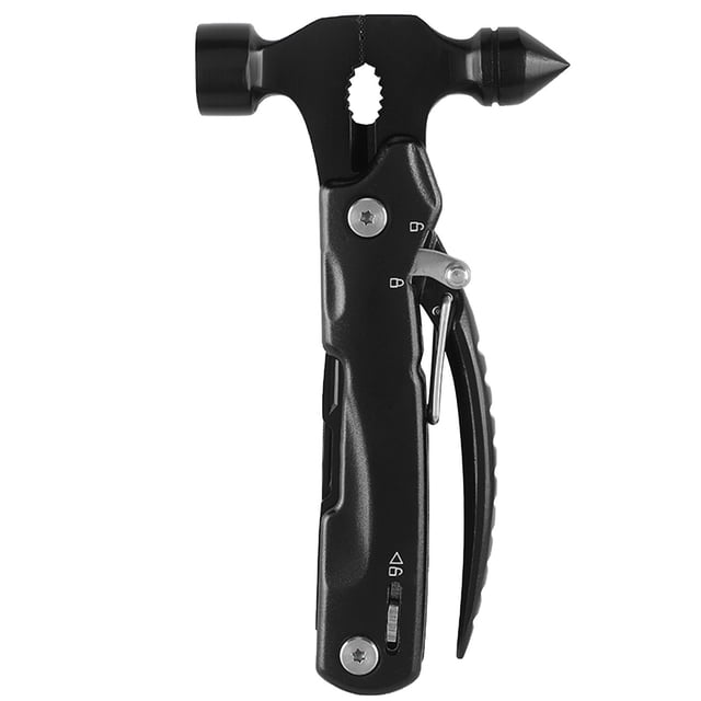 Mini Multiherramienta para Hombre | Herramienta de bolsillo 9 en 1 con alicates, cuchillos, destornillador, abridor de botellas, garra de clavo, lima | Regalo de bricolaje portátil y liviano