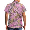 thumbnail image 4 of Garronmavis Matching Beach Outfits for Couples Mens Button Up Shirt and Polyester Womens Sleeveless Dress Camo Hunting Print Flowy Hawaiian Vacation Sundress with Pocket, 4 of 7