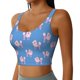 thumbnail image 2 of Balery Cute Poodle Dog Sujetadores deportivos con espalda cruzada para mujer, acolchados, sin costuras, de alto impacto, ideales para yoga, gimnasio, entrenamiento y fitness.-Small, 2 of 8
