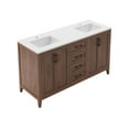thumbnail image 6 of Fresca Fcb4260-U Silas 60" Free Standing Double Basin Vanity Set - Wood, 6 of 7
