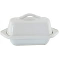 thumbnail image 5 of Chantal Mini Ceramic Butter Dish, White, 5 of 7