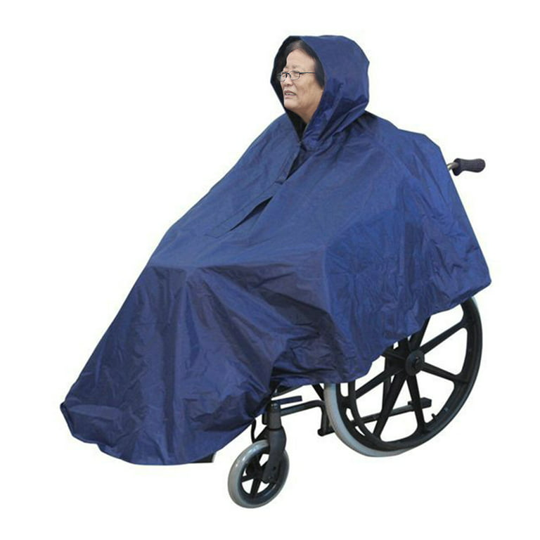 Royal familie scene Australsk person Taffeta Rain Poncho Protective Lightweight Compact Cloak Wind Water for  Mobility Scooter Mobility Old Scooter - Walmart.com