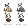 thumbnail image 5 of Radiance Goods Victorian Tiffany-Style Dark Bronze 1 Light Table Lamp 8" Wide, 5 of 5