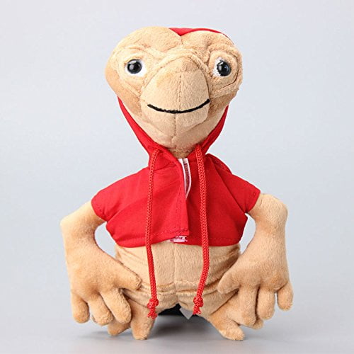 The Extra Terrestrial with Red Coat 9 Inch Toddler Stuffed Plush Kids Toys by kidsheaven