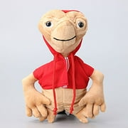 The Extra Terrestrial with Red Coat 9 Inch Toddler Stuffed Plush Kids Toys by kidsheaven