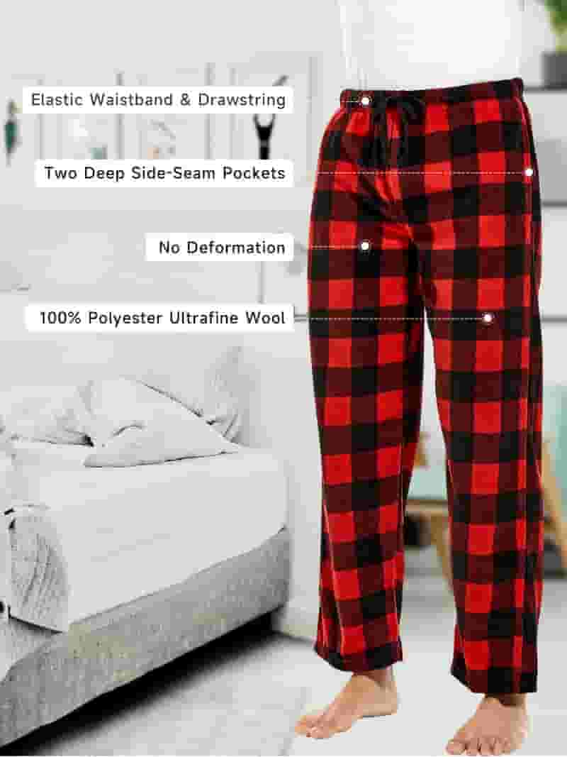 Free Shipping! DG Hill Mens Sleep Pants, Fleece Pajama Free Shipping! DG Hill Mens Sleep Pants, Fleece Pajama